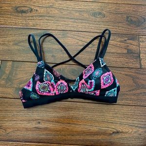 Patterned Bikini Top